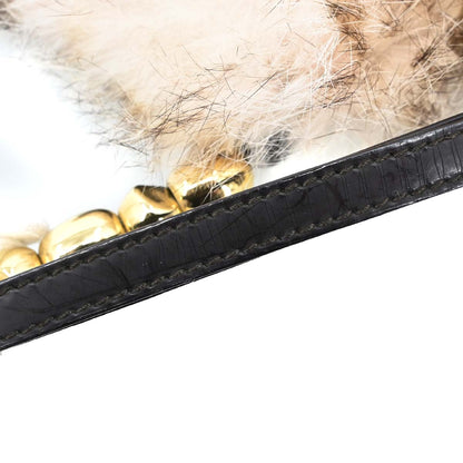 Christian Dior 2000 Fur Malice Pearl Handbag
