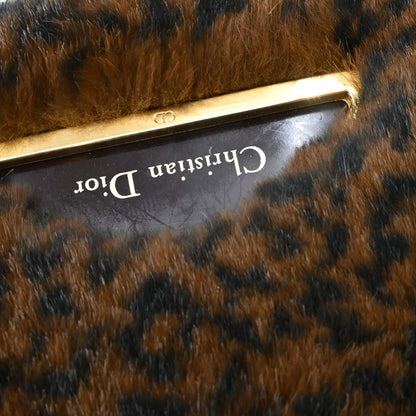 Christian Dior 2000 Fur Malice Pearl Handbag