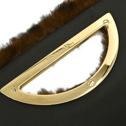 Christian Dior 2000 Fur Malice Pearl Handbag