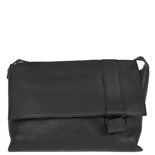 Hermes Black Taurillon Clemence Alfred 35 Messenger Shoulder Bag