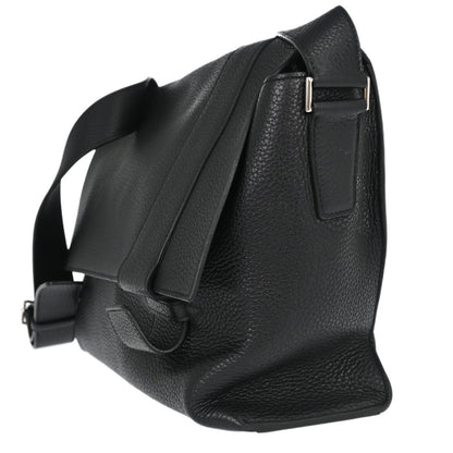 Hermes Black Taurillon Clemence Alfred 35 Messenger Shoulder Bag