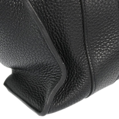 Hermes Black Taurillon Clemence Alfred 35 Messenger Shoulder Bag