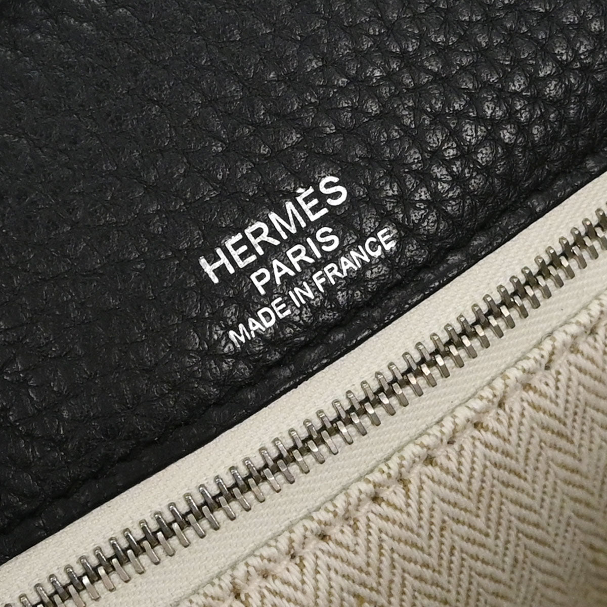 Hermes Black Taurillon Clemence Alfred 35 Messenger Shoulder Bag