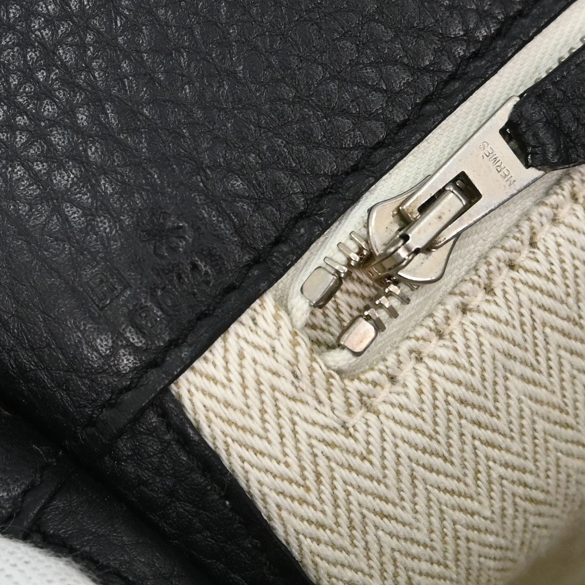 Hermes Black Taurillon Clemence Alfred 35 Messenger Shoulder Bag