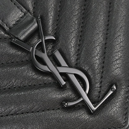 Saint Laurent Black College Medium 2way Shoulder Handbag