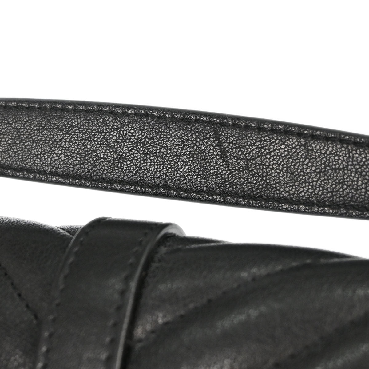 Saint Laurent Black College Medium 2way Shoulder Handbag