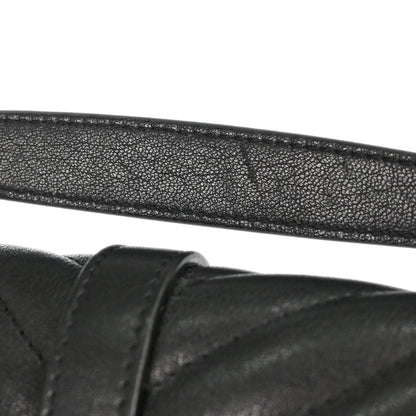 Saint Laurent Black College Medium 2way Shoulder Handbag