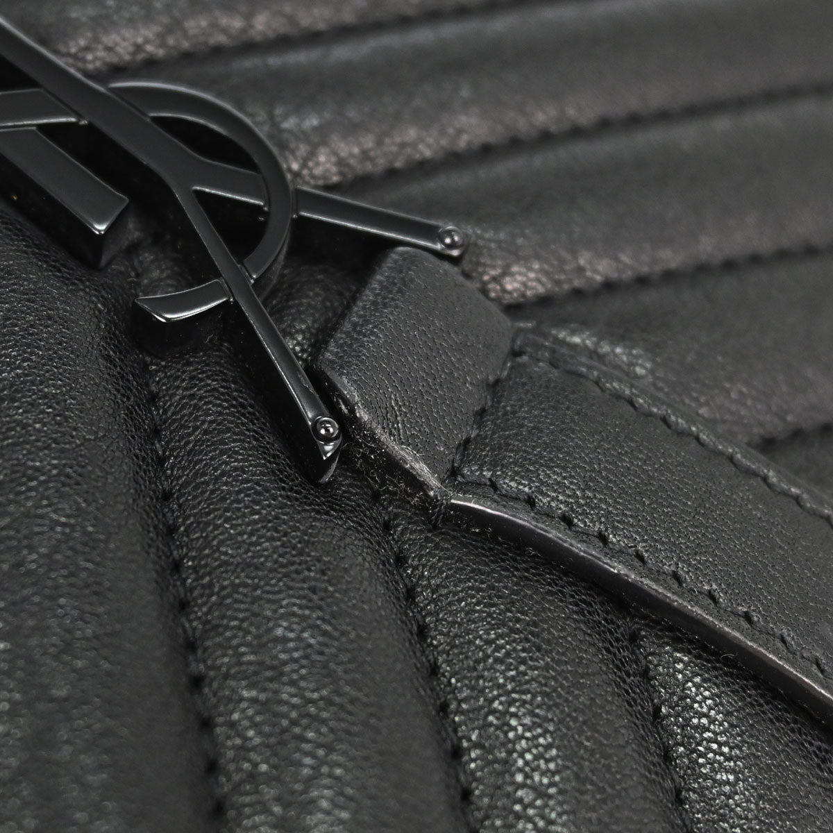 Saint Laurent Black College Medium 2way Shoulder Handbag