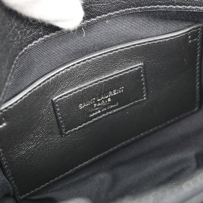 Saint Laurent Black College Medium 2way Shoulder Handbag