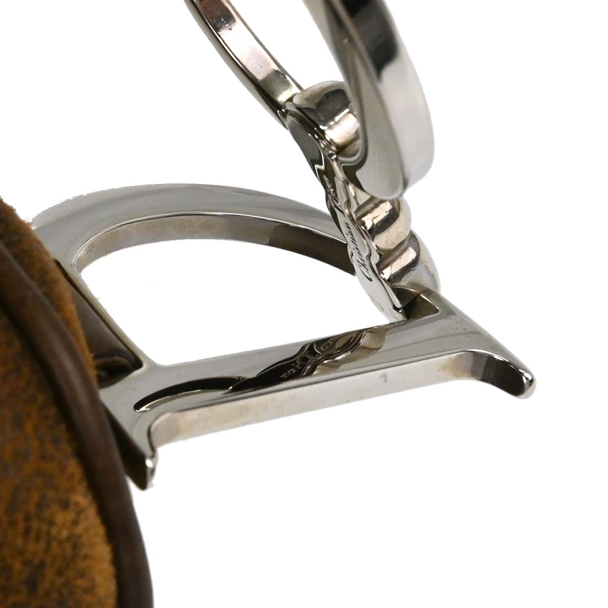 Christian Dior Brown Mouton Saddle Handbag