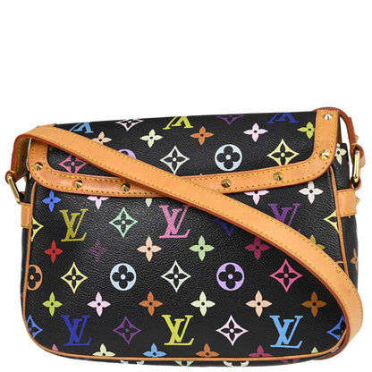 Louis Vuitton Black Monogram Multicolor Sologne Shoulder M92639