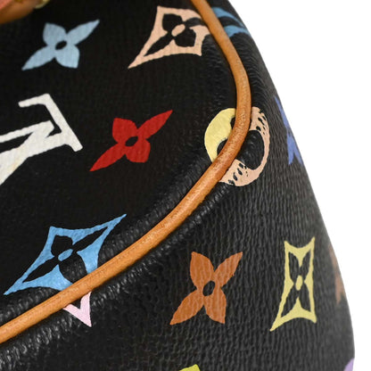 Louis Vuitton Black Monogram Multicolor Sologne Shoulder M92639