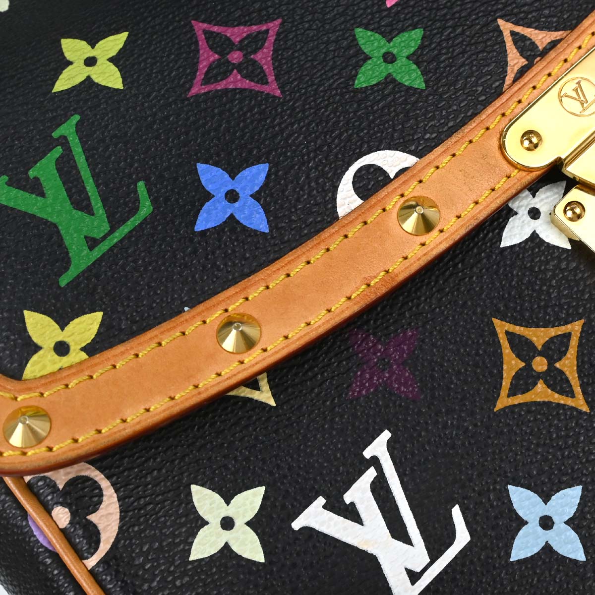 Louis Vuitton Black Monogram Multicolor Sologne Shoulder M92639