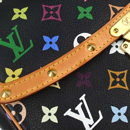 Louis Vuitton Black Monogram Multicolor Sologne Shoulder M92639