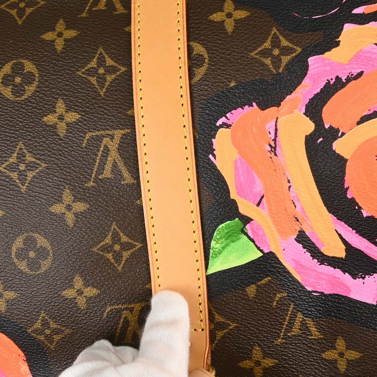 Louis Vuitton Monogram Rose Keepall 50 Duffle Handbag M48605