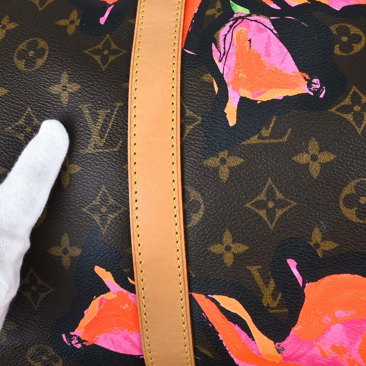 Louis Vuitton Monogram Rose Keepall 50 Duffle Handbag M48605
