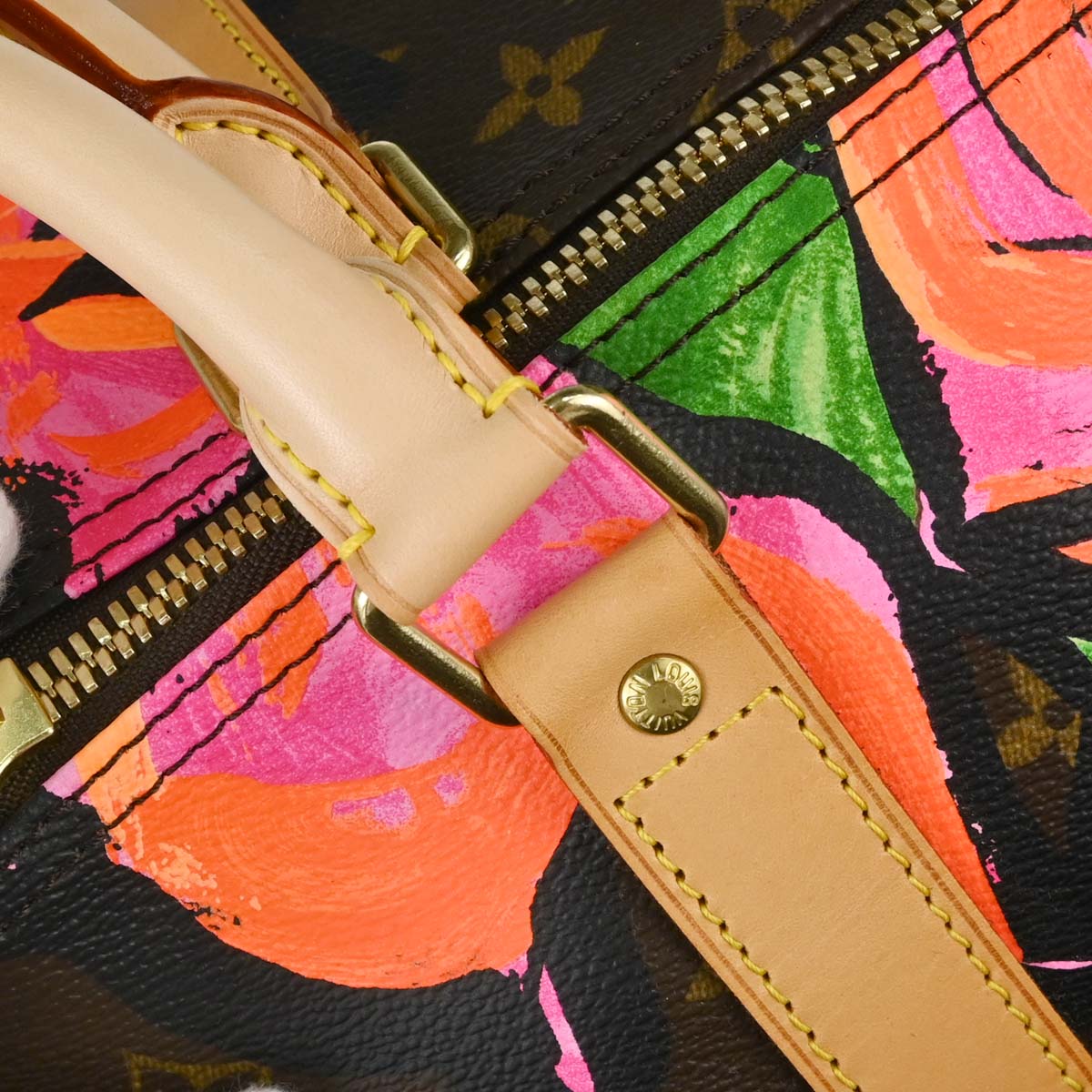 Louis Vuitton Monogram Rose Keepall 50 Duffle Handbag M48605