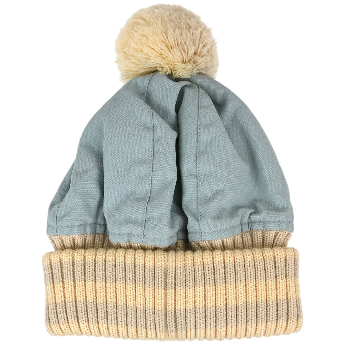 Chanel Light Blue Sport Line Knit Cap #S Small Good