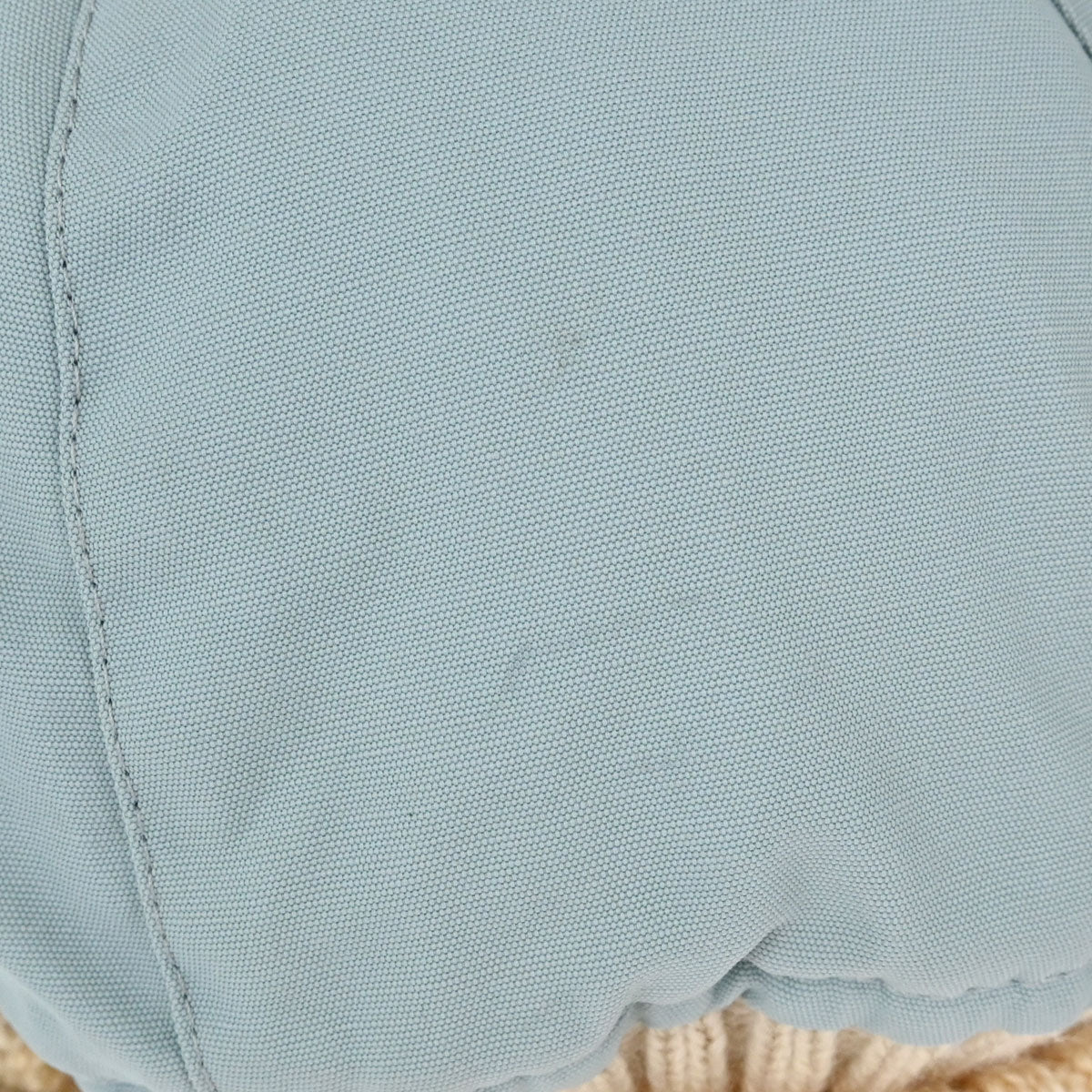 Chanel Light Blue Sport Line Knit Cap #S Small Good