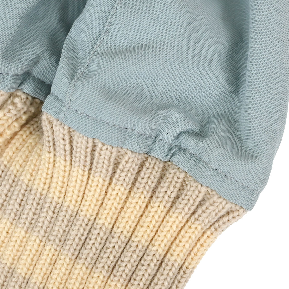 Chanel Light Blue Sport Line Knit Cap #S Small Good