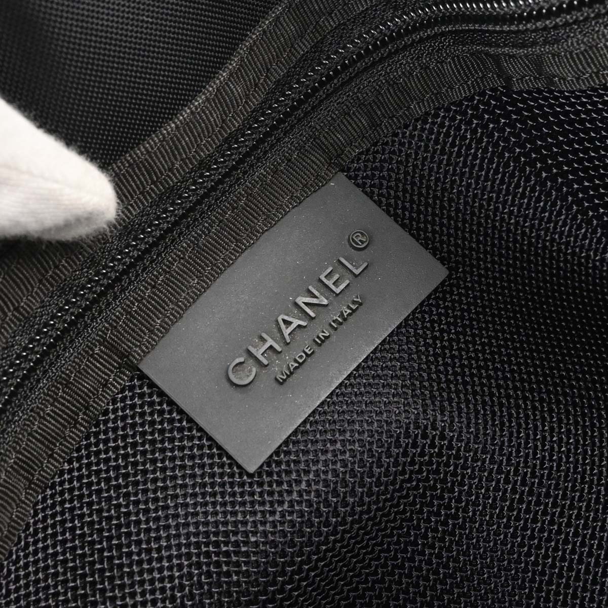 Chanel Black Nylon Sport Line Bum Bag