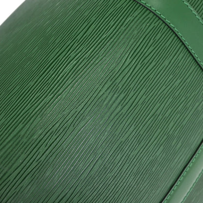 Louis Vuitton Green Epi Keepall 50 Travel Handbag M42964