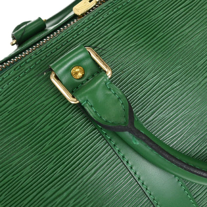 Louis Vuitton Green Epi Keepall 50 Travel Handbag M42964
