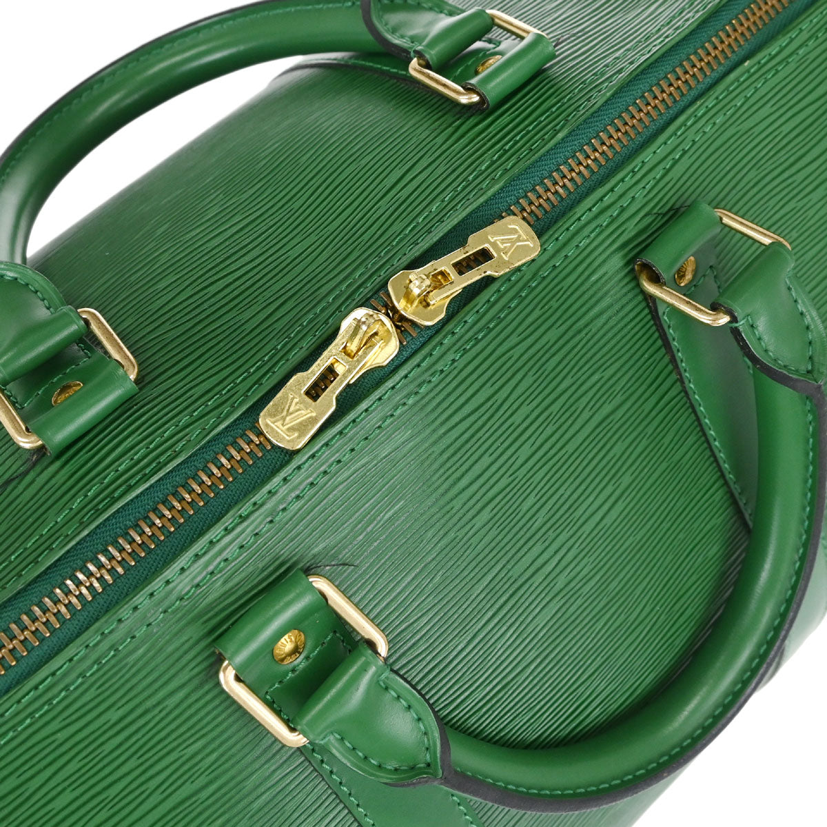 Louis Vuitton Green Epi Keepall 50 Travel Handbag M42964