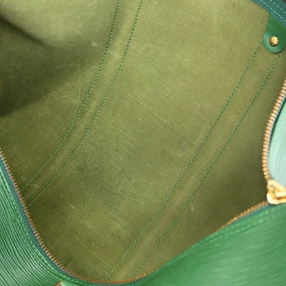 Louis Vuitton Green Epi Keepall 50 Travel Handbag M42964
