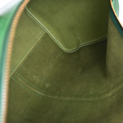 Louis Vuitton Green Epi Keepall 50 Travel Handbag M42964