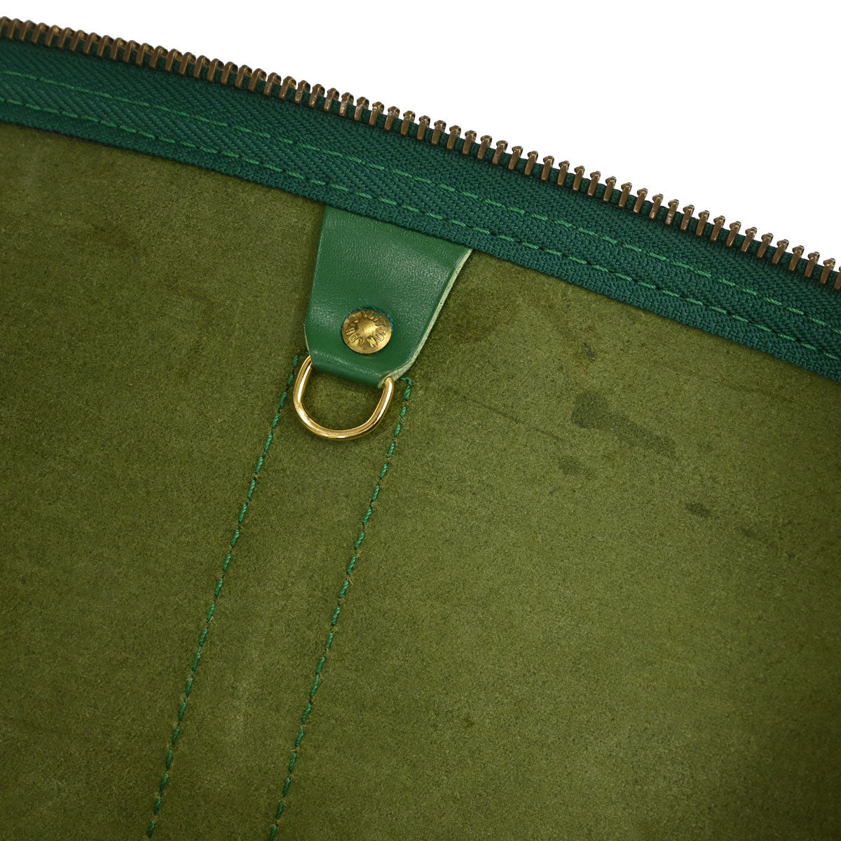 Louis Vuitton Green Epi Keepall 50 Travel Handbag M42964