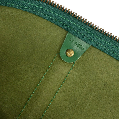 Louis Vuitton Green Epi Keepall 50 Travel Handbag M42964