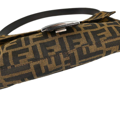 Fendi Brown Zucca Baguette Handbag