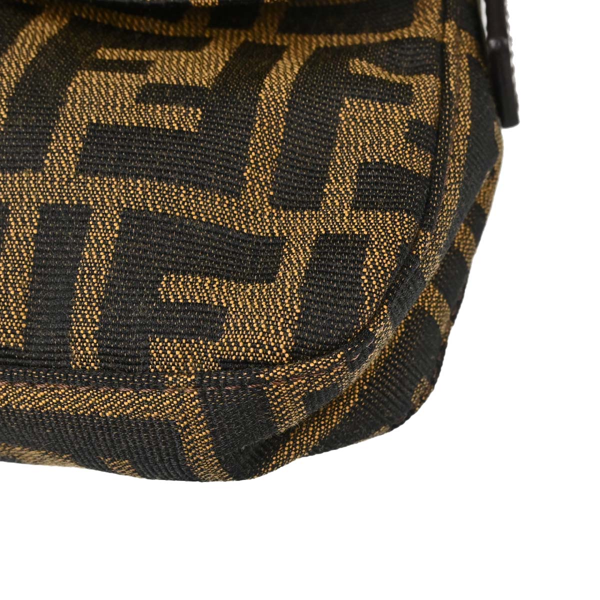 Fendi Brown Zucca Baguette Handbag