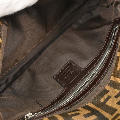 Fendi Brown Zucca Baguette Handbag