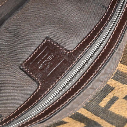 Fendi Brown Zucca Baguette Handbag