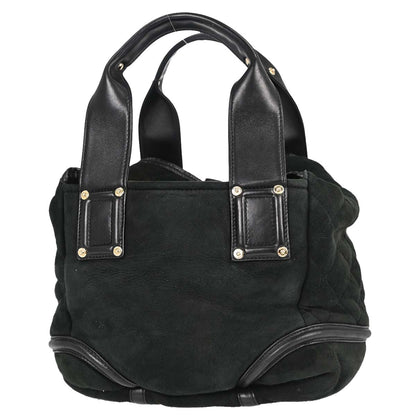 Chanel Black Mouton Tote Handbag