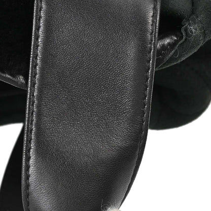 Chanel Black Mouton Tote Handbag