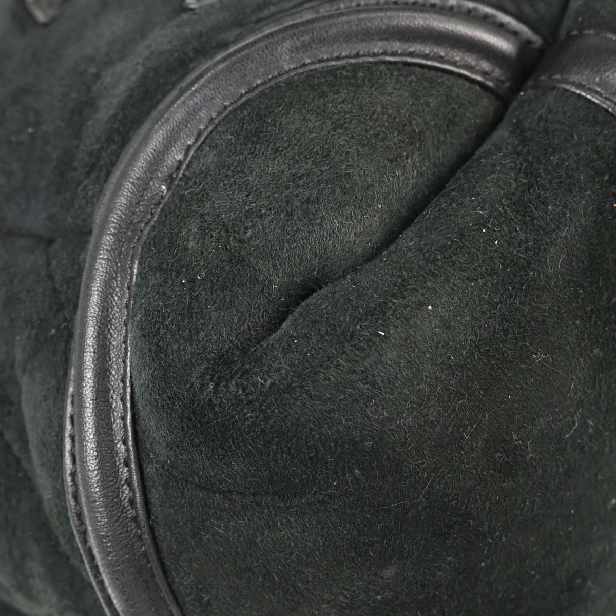 Chanel Black Mouton Tote Handbag