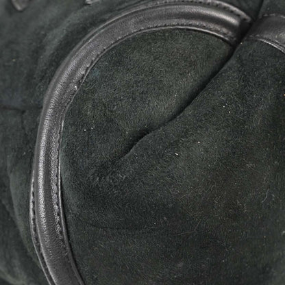 Chanel Black Mouton Tote Handbag