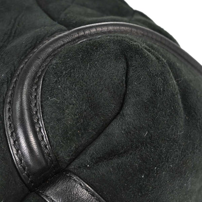 Chanel Black Mouton Tote Handbag