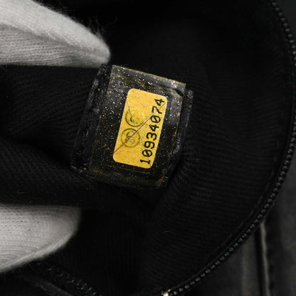 Chanel Black Mouton Tote Handbag