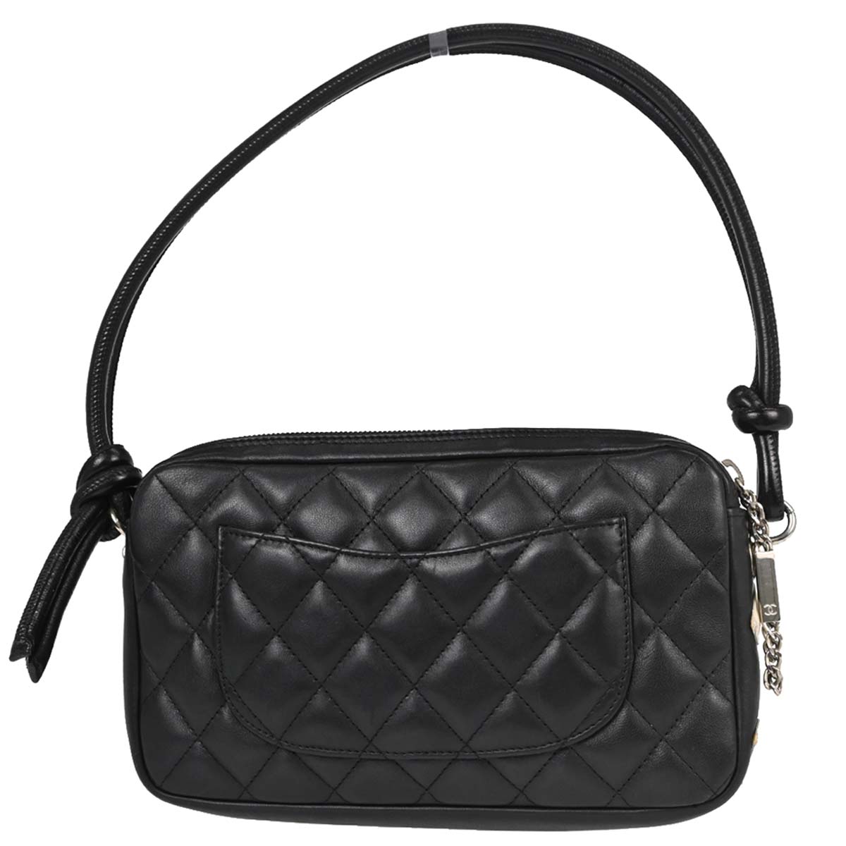 Chanel Black Calfskin Cambon Ligne Handbag