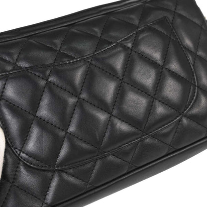 Chanel Black Calfskin Cambon Ligne Handbag
