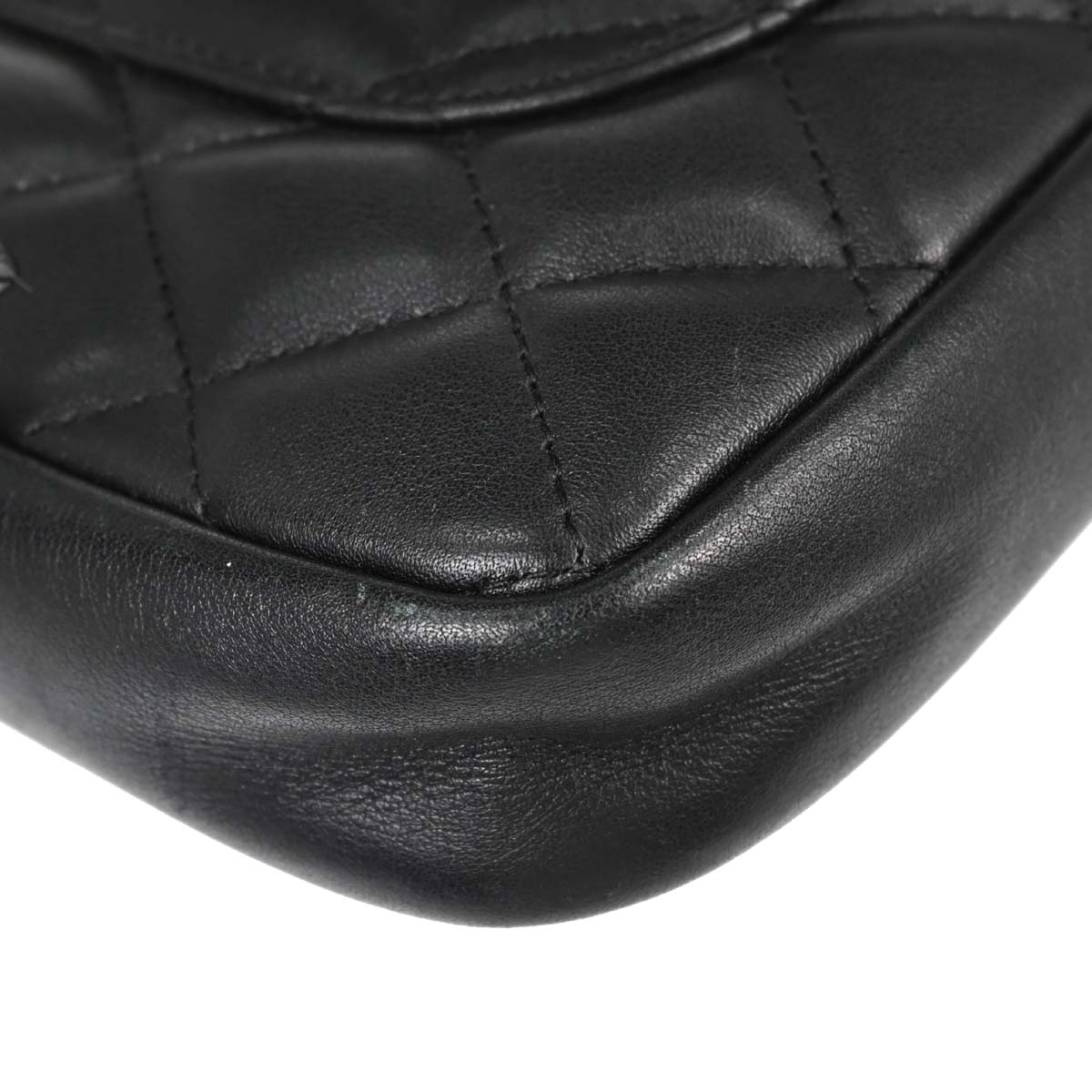 Chanel Black Calfskin Cambon Ligne Handbag