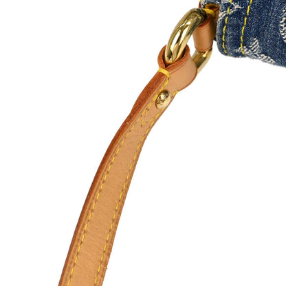 Louis Vuitton Blue Monogram Denim Mini Pleaty Handbag M95050