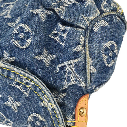 Louis Vuitton Blue Monogram Denim Mini Pleaty Handbag M95050
