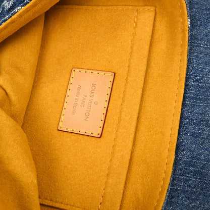 Louis Vuitton Blue Monogram Denim Mini Pleaty Handbag M95050