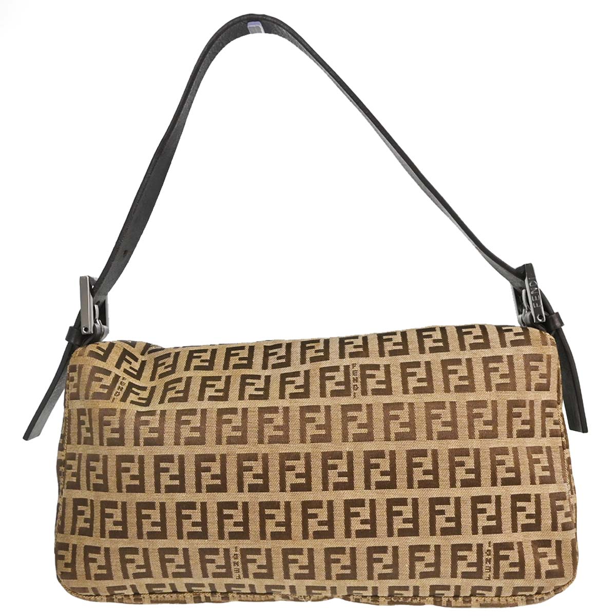 Fendi Beige Zucchino Baguette Handbag