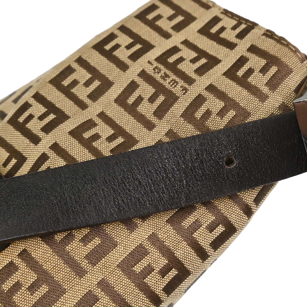 Fendi Beige Zucchino Baguette Handbag